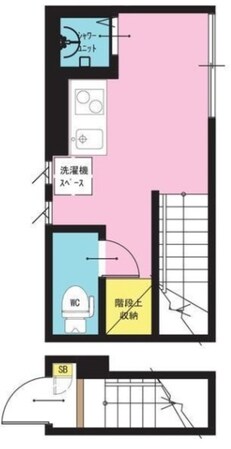 ブリリアント高円寺Ⅱの物件間取画像